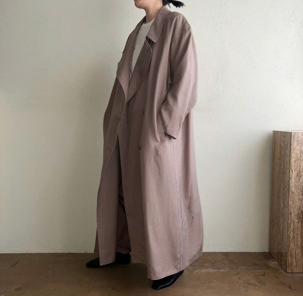 90s "ELLEN TRACY" Linen Coat