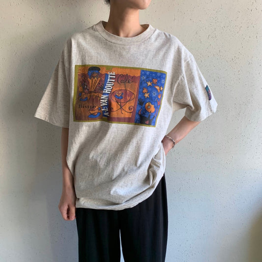 90s Printed T-shirt Made in Canada