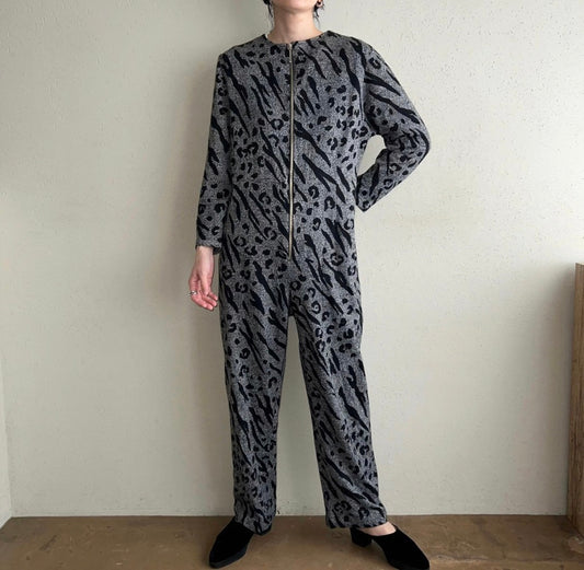 90s Pattern Jumpsuit