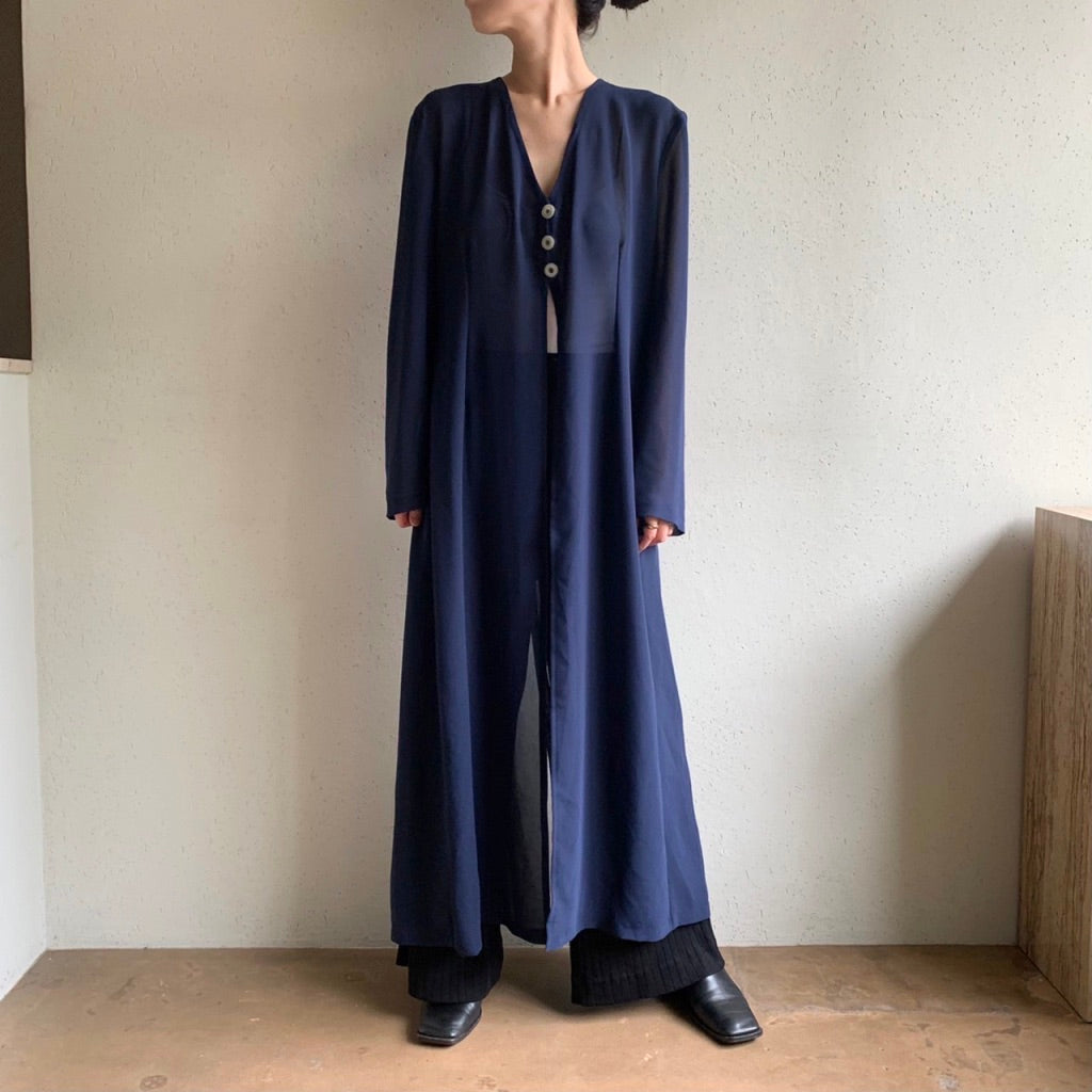 90s Sheer Dress  Made in Italy