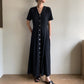 90s Black Dress Made in Canada