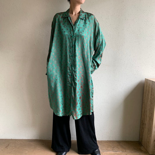 Belted Long Shirt