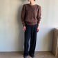80s Brown Knit