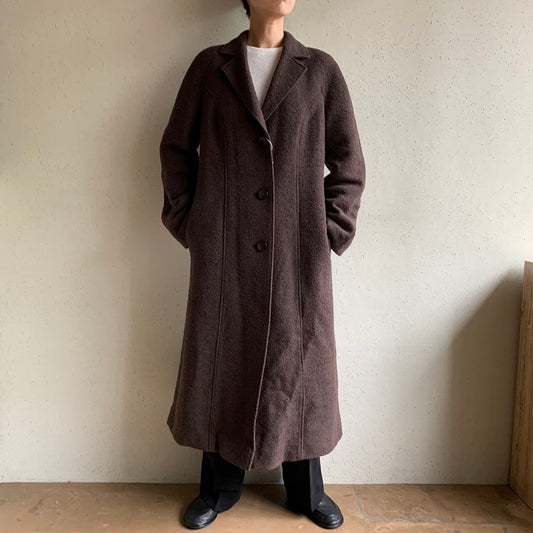 80s EURO Brown Coat Dead Stock