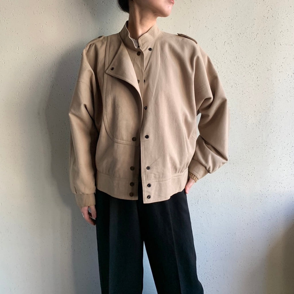 80s EURO Faux Suede Jacket