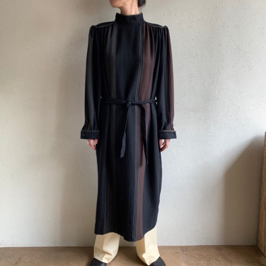 80s  EURO Wool Dress Made in Finland