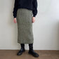 80s Ribbed Knit Skirt