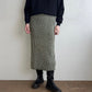 80s Ribbed Knit Skirt