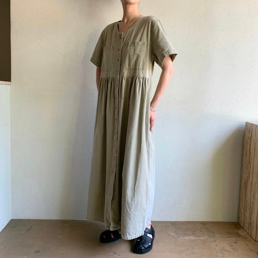90s Cotton Dress Made in USA