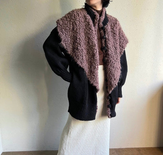 80s Design Knit Jacket