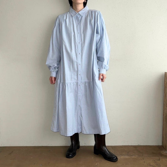 80s Shirt Dress Made in USA