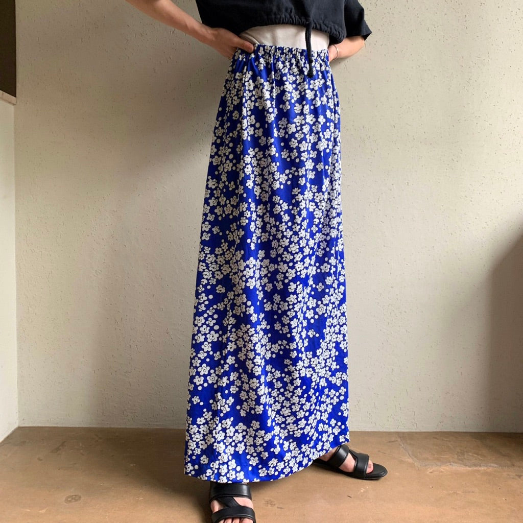 80s Print Skirt Made in USA