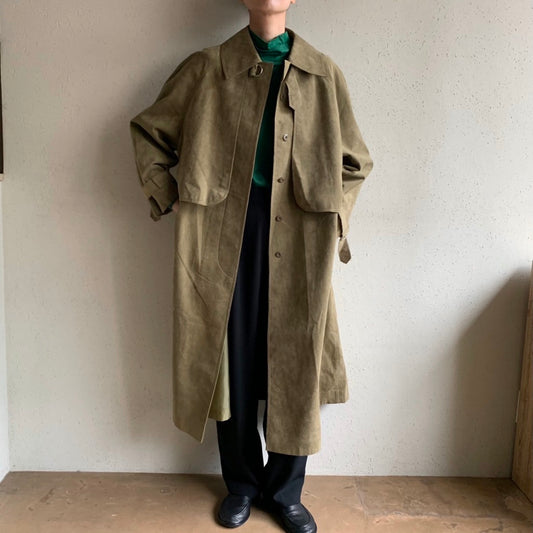 80s Ultra Suede  Coat Made in USA