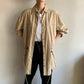 90s Linen Oversized Design Jacket