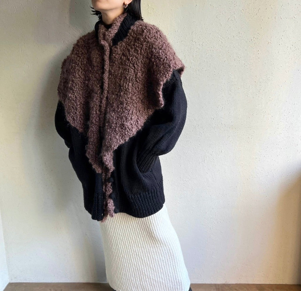 80s Design Knit Jacket