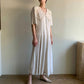 80s Lace Design Dress Made in Canada