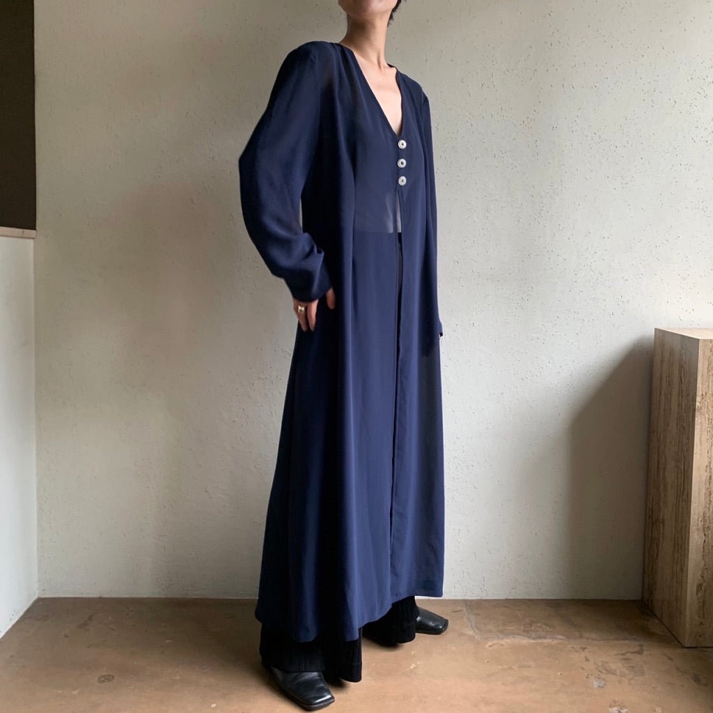 90s Sheer Dress  Made in Italy