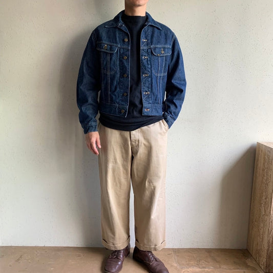 60s "LEE" 101-J DENIIM JACKET Made in USA