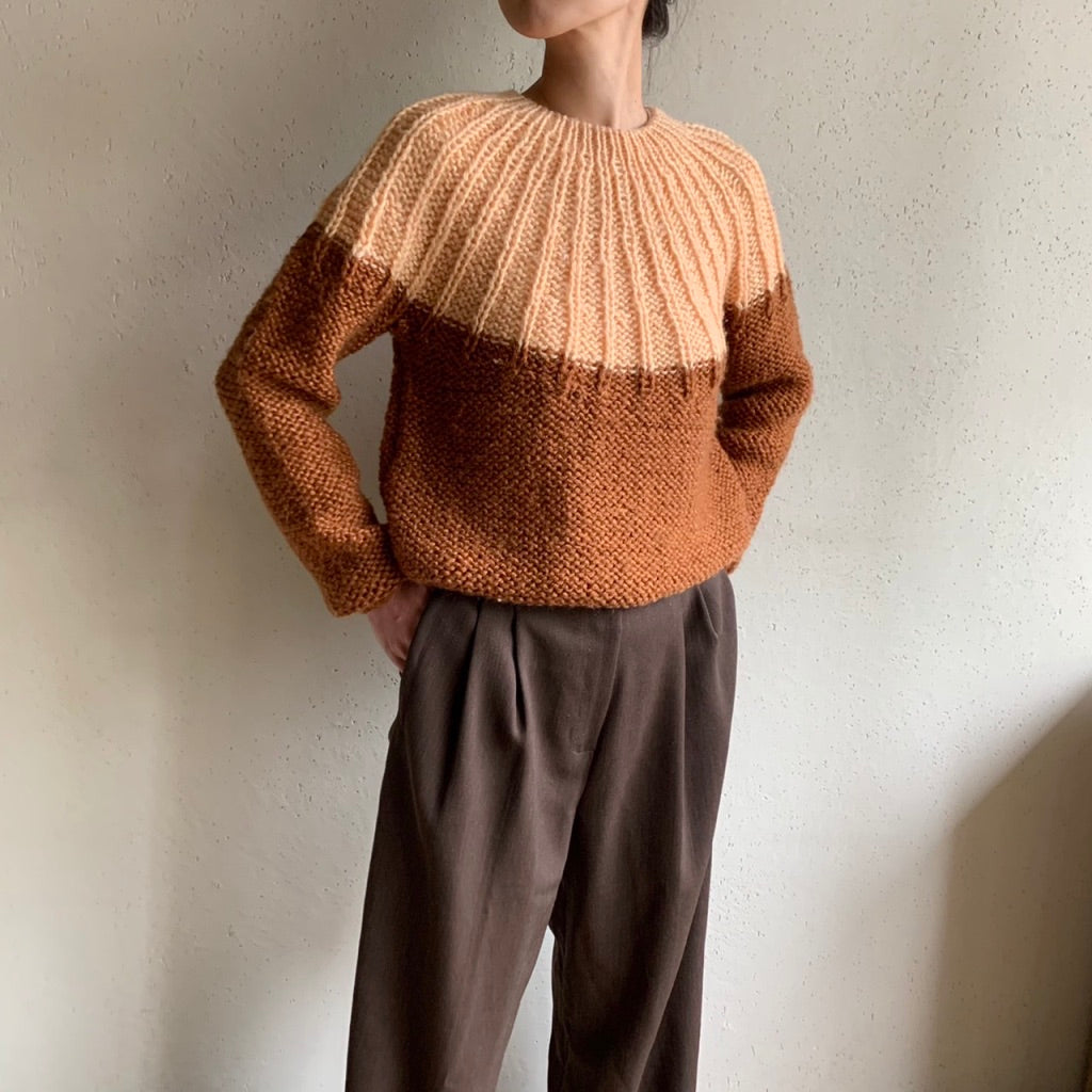 80s Two Tone Knit