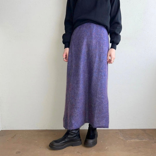80s Mohair Skirt  Made in Italy