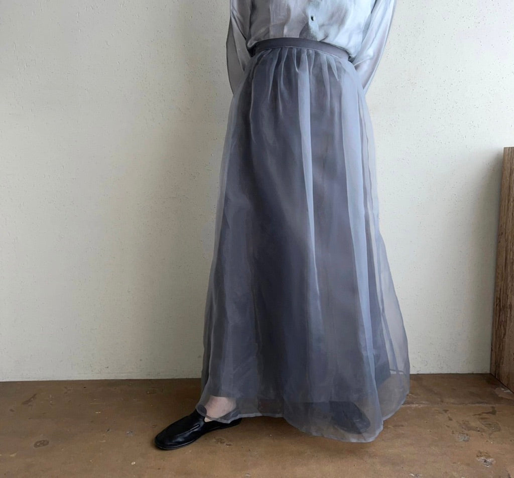 90s Sheer Design Skirt