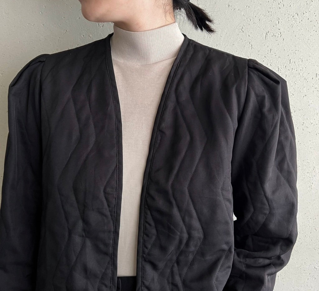 80s  Quilted Light Jacket