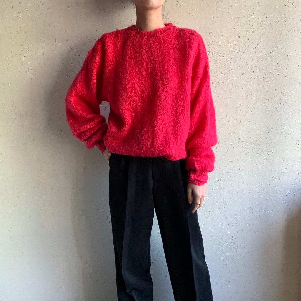 80s Pink Knit