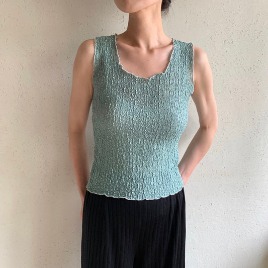 90s Sleeveless Top  Made in USA
