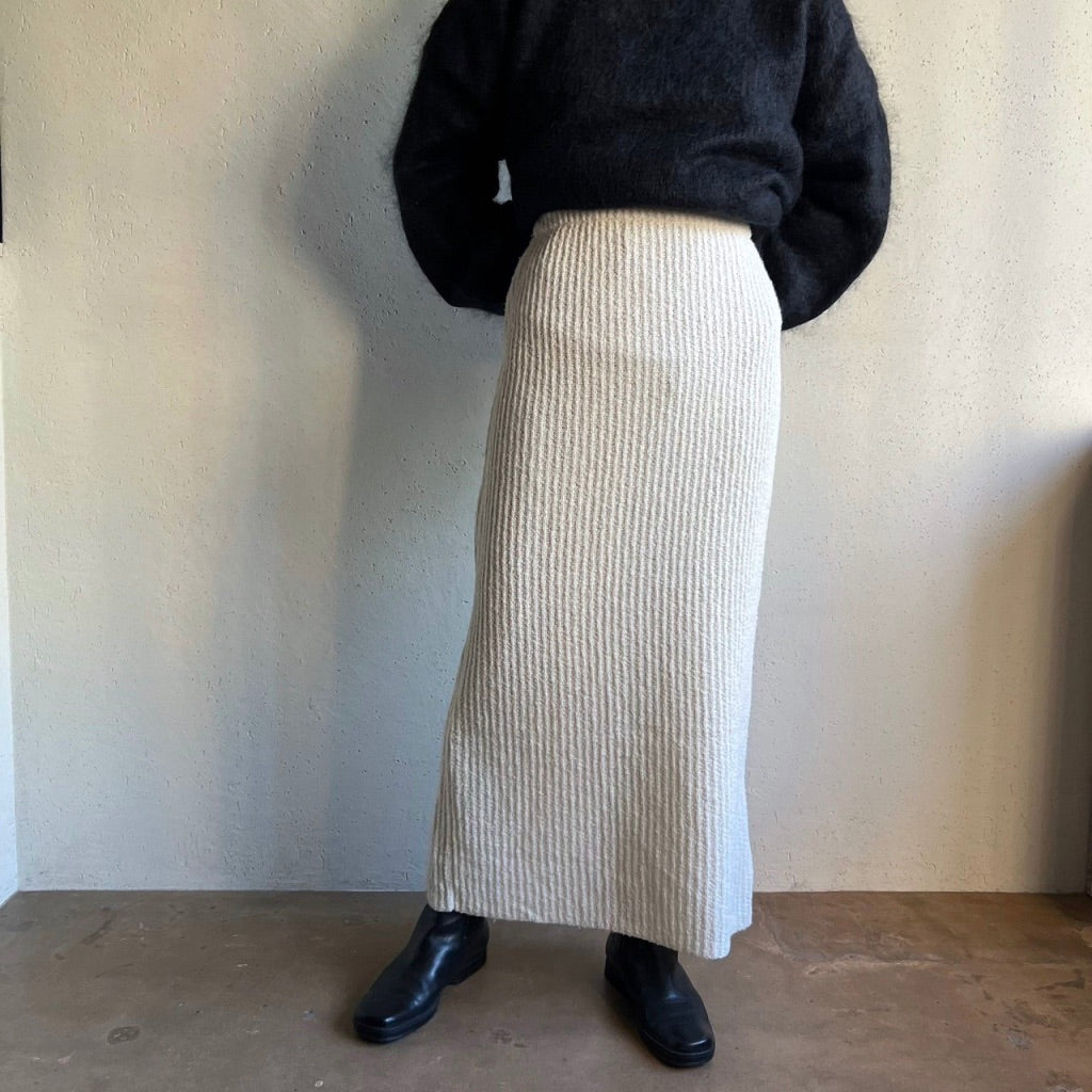 90s EURO Ribbed Knit Skirt