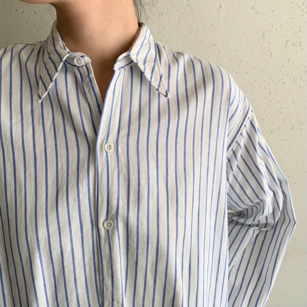 60s Striped Pullover Shirt