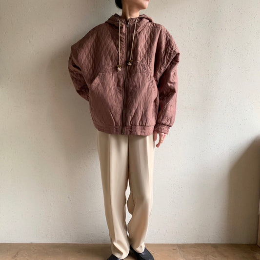 90s Quilted Silk Jacket