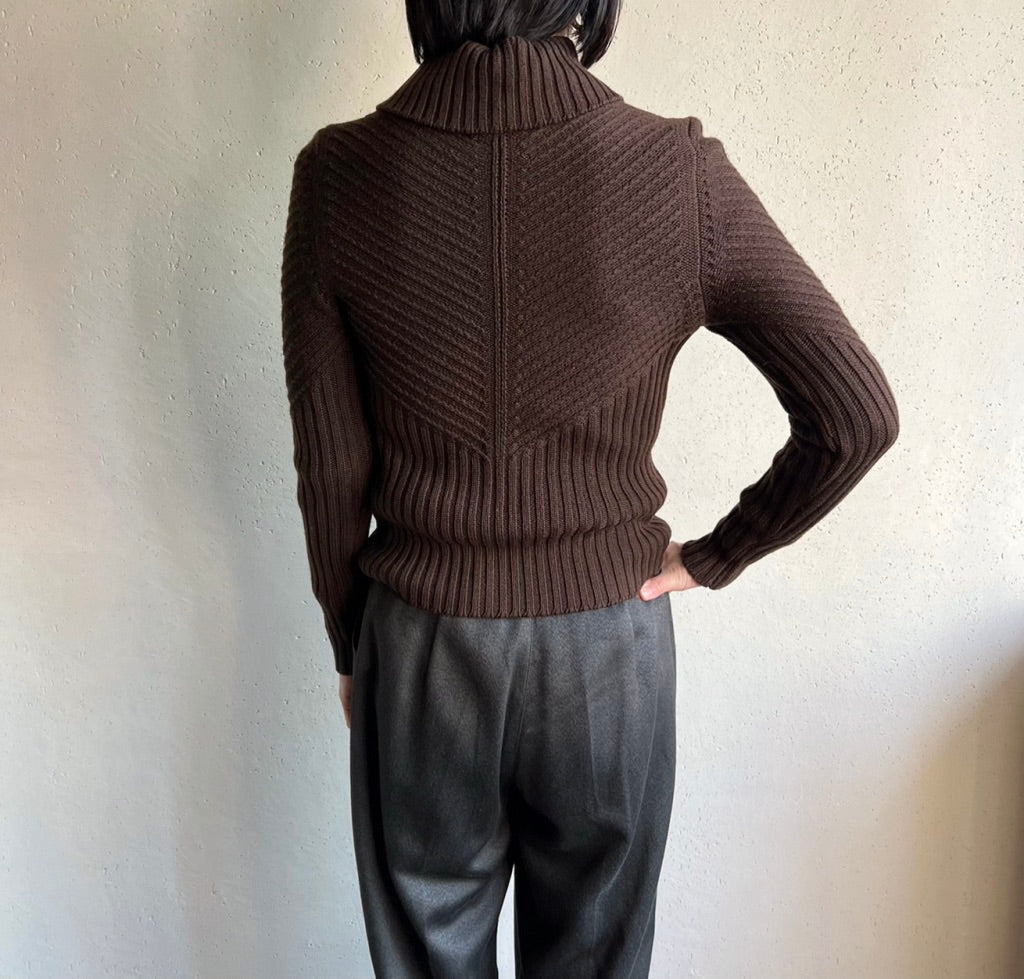 90s Design Knit Top  Made in Italy