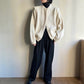 80s Ivory Knit Jacket