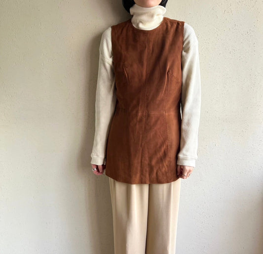 80s Suede Vest