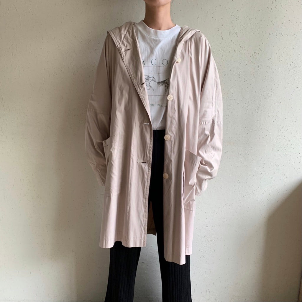 90s EURO Hooded Light Jacket