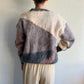 80s Mohair Pattern Knit Made in Scotland