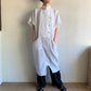 80s White Design Dress