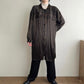 80s Striped Long  Blouse Made in Germany