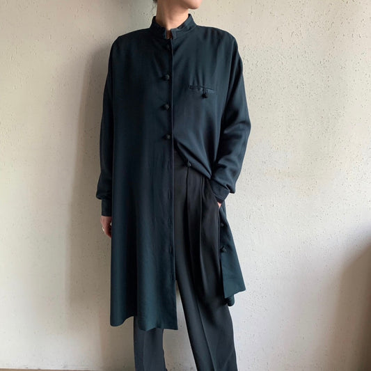 90s Asian Design Long Blouse