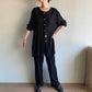90s Black Two-Piece Made in USA