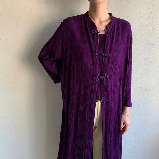 80s Asian Design Robe Made in USA