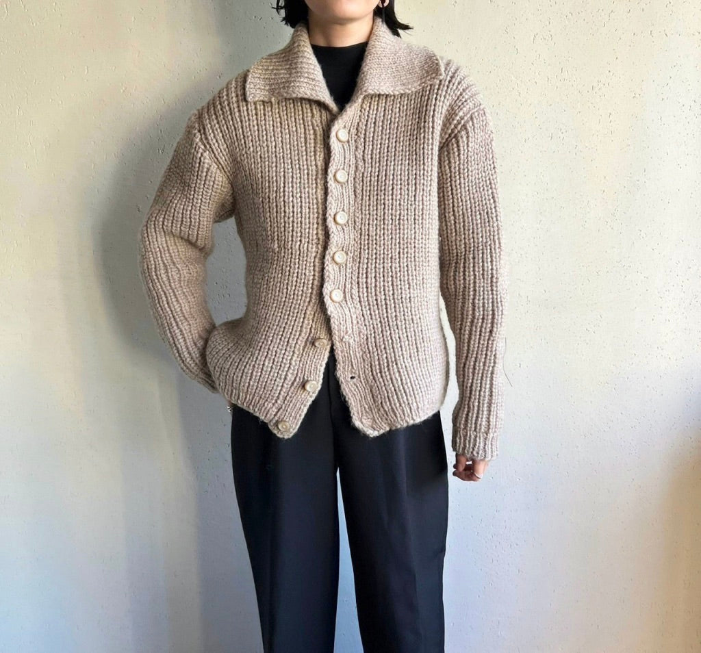 80s Knit Cardigan Jacket