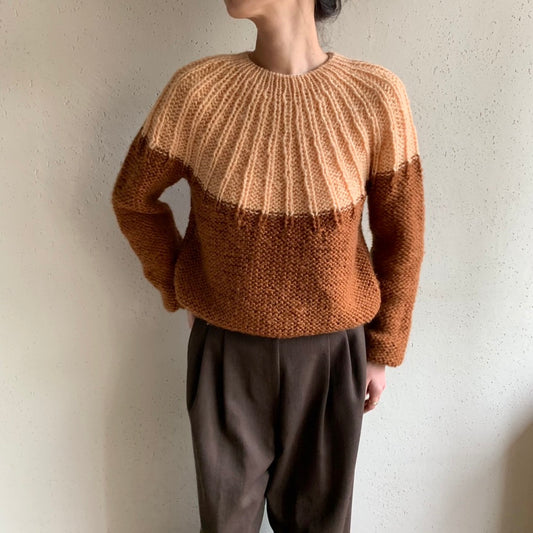 80s Two Tone Knit