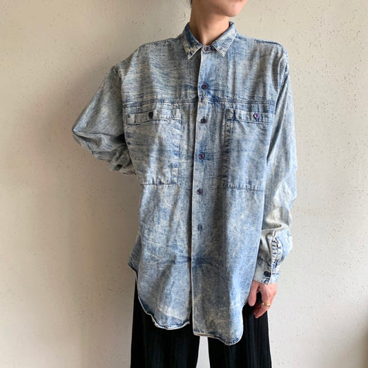 90s Denim Shirt Made in USA
