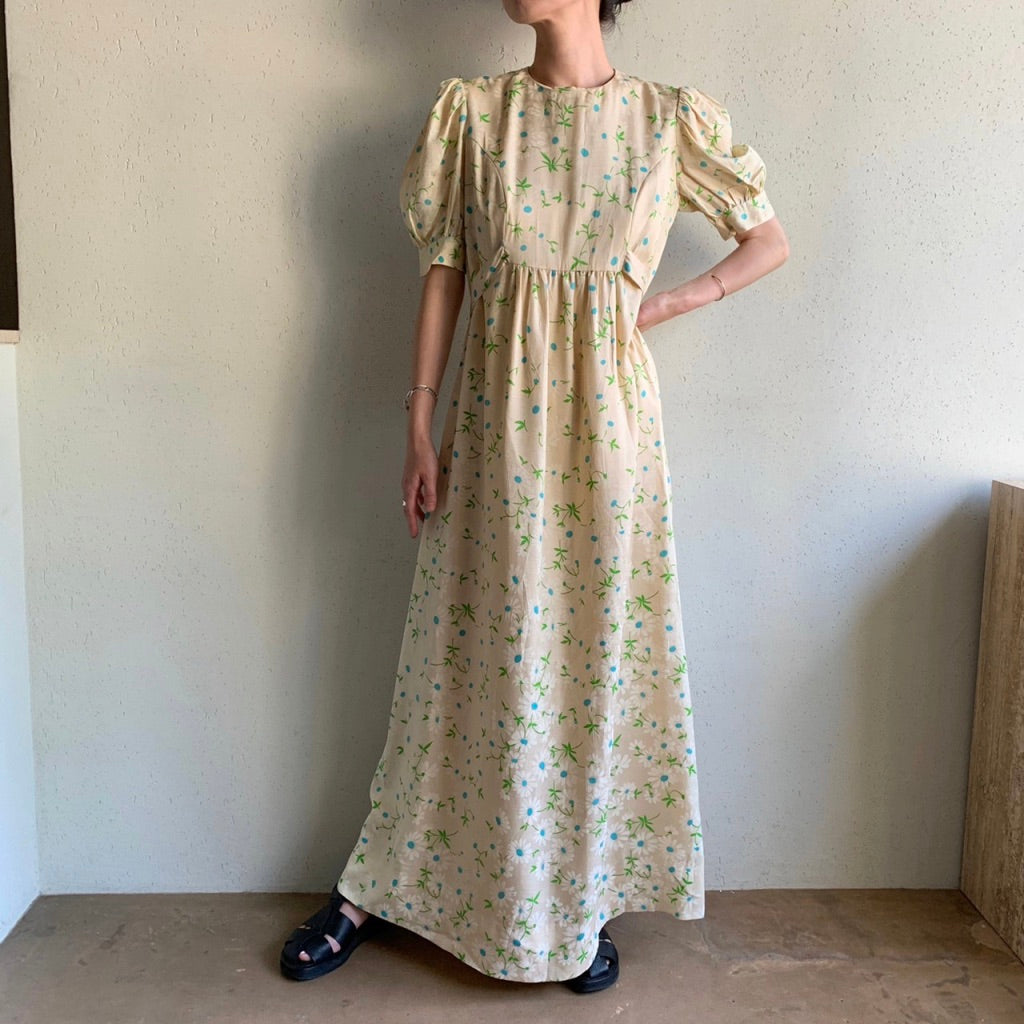 60s Printed Dress