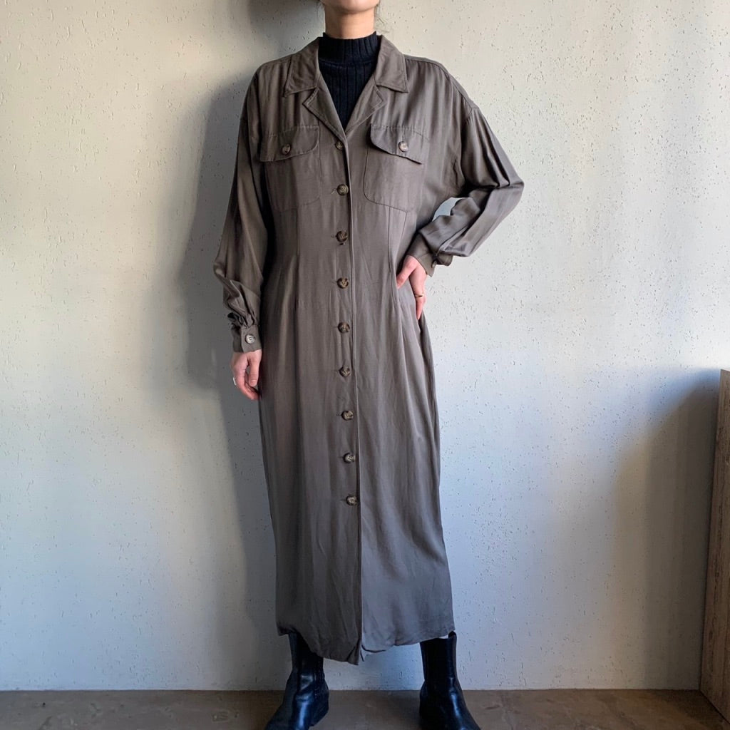 90s Shirt Dress