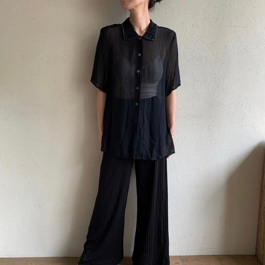 90s Sheer Blouse
