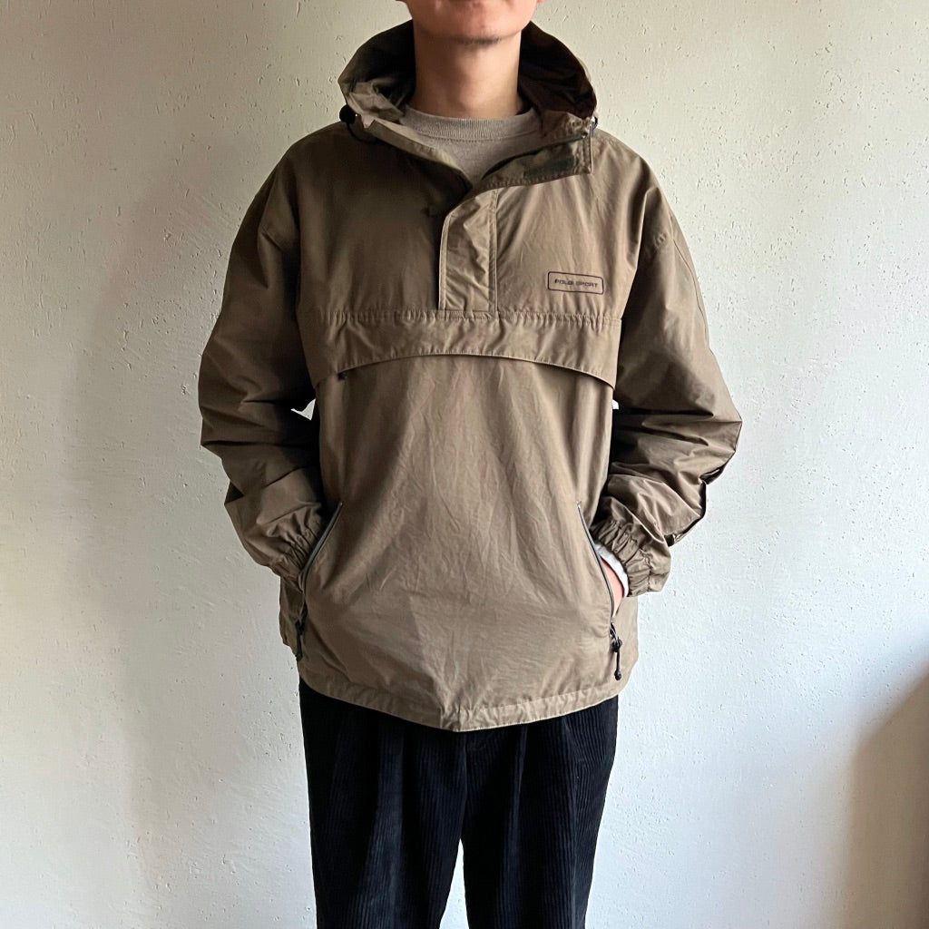 90s  "POLO SPORT"  Half Zip Jacket