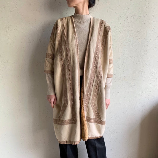 80s Boa Robe